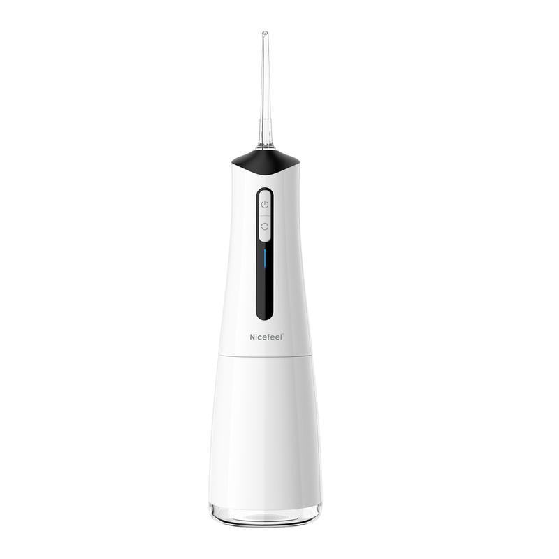 30-125PSI জল চাপ পোর্টেবল বেতার জল Flosser - সাদা রঙ ভ্রমণ-বন্ধুত্বপূর্ণ