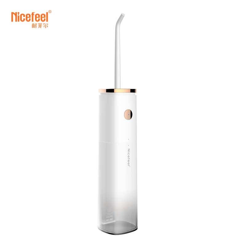 IPX7 মিনি ওয়াটার ফ্লসার 800mah ব্যাটারি কর্ডলেস ওরাল ইরিগ্রেটর