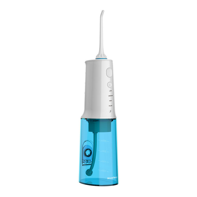 উচ্চ চাপ 110psi নিসফিল কর্ডলেস ওয়াটার ফ্লসার ওয়াটার জেট দাঁত ফ্লসার